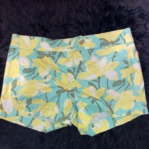 JCrew shorts in a Lemon print